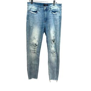 Judy Blue Distressed Skinny Jeans - Women’s Size 11/30 Style: JB82241MD